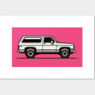 Chevrolet K5 Blazer Posters and Art